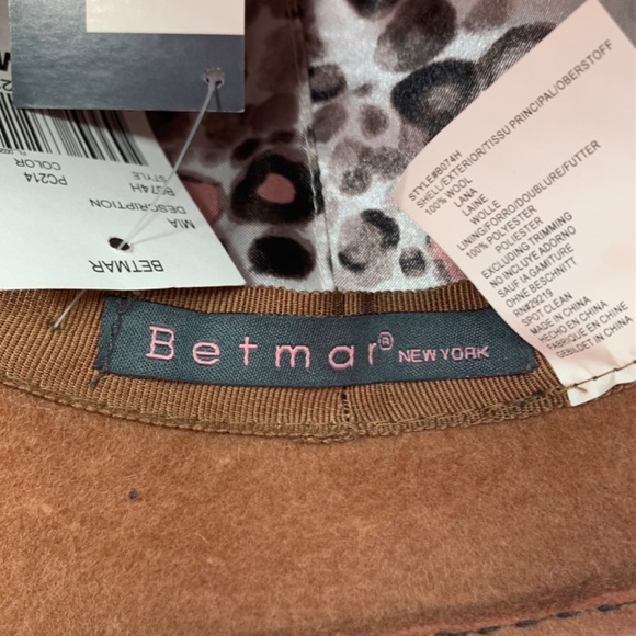 Women’s “Betmar” Brown Cloche Wool Hat, coquettecore Cottagecore 1930’s inspired - Picture 6 of 15